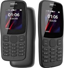 Nokia 106 TA-1114 4GB dual sim Black
