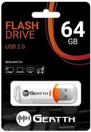 Gertth memoria Pendrive  64 Gb  USB 2.0  Bianca