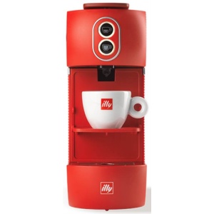 Illy Macchina da Caffe a Cialde 44mm Easy Rossa