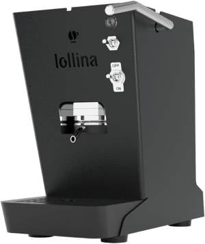 Lollina Macchina Da Caffè Cialde 44mm + 40 Cialde Omaggio Black