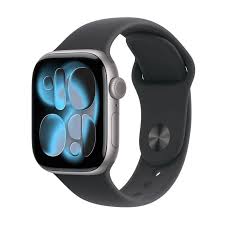 Apple watch series 11 gps 42mm MEQW4QL/A cassa alluminio grigio siderale con sport band nero
