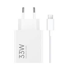 Xiaomi 33W turbo Charging Combo USB-A + Cavo USB-C White
