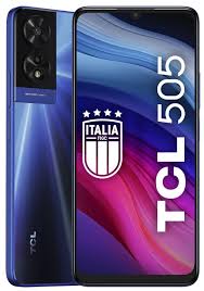 TCL 505 512gb ram 8gb 6.75" Doppia SIM Android 14 4G USB tipo-C  blu