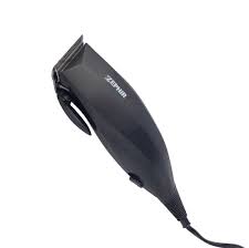 Zephir ZHB605 tagliacapelli 4 misure + forbici e pettine Nero