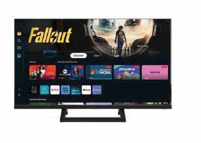 QBell tv 32 pollici QT32HTF8A - Display 32 pollici Led HD Ready - 1366x768 - Tizen SMART TV - DVB-T2/C/S2 - HDMI - USB, Wifi - Vesa
