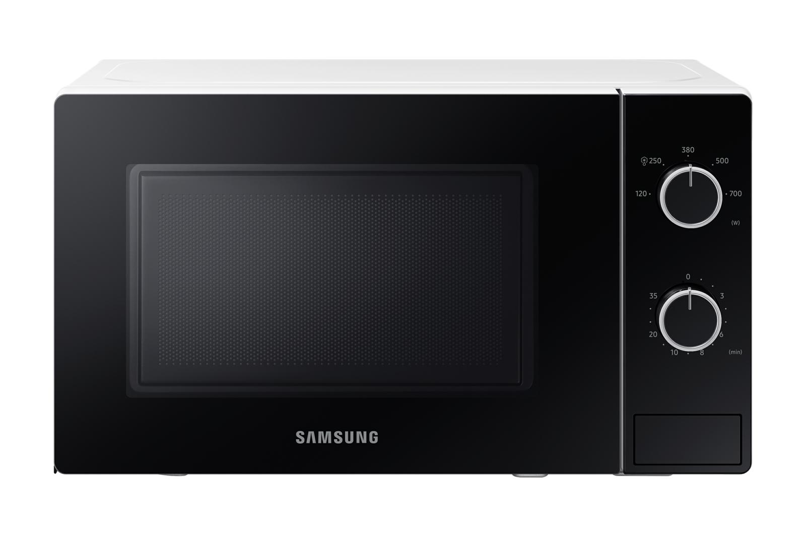 Samsung Microonde Solo Cottura Essenziale 20lt MS20A3010AH Bianco/nero
