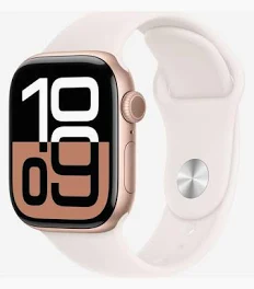 app watch 10 rose gold