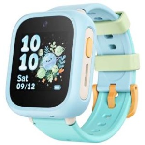 cl kids watch k5 orologio per bambini 4g lte + wi-fi nano sim light blue